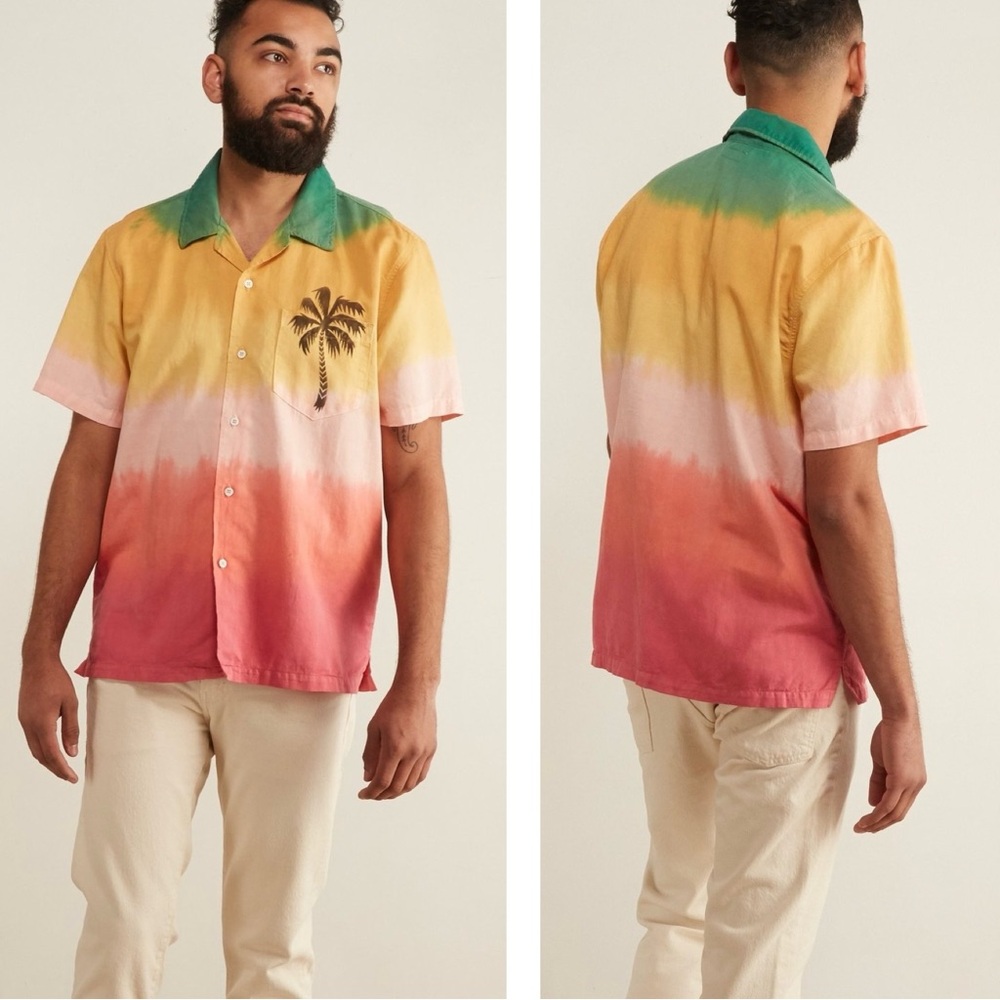 Mother Denim The Hooky Hawaiian Shirt In Towel Boy